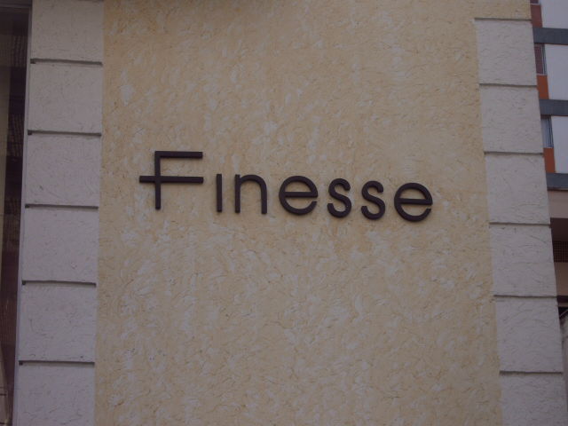 letra caixa finesse